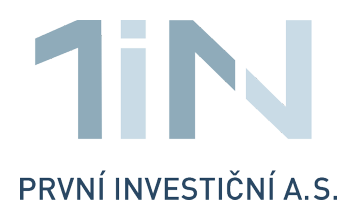 Logo První investiční, a.s. - větší